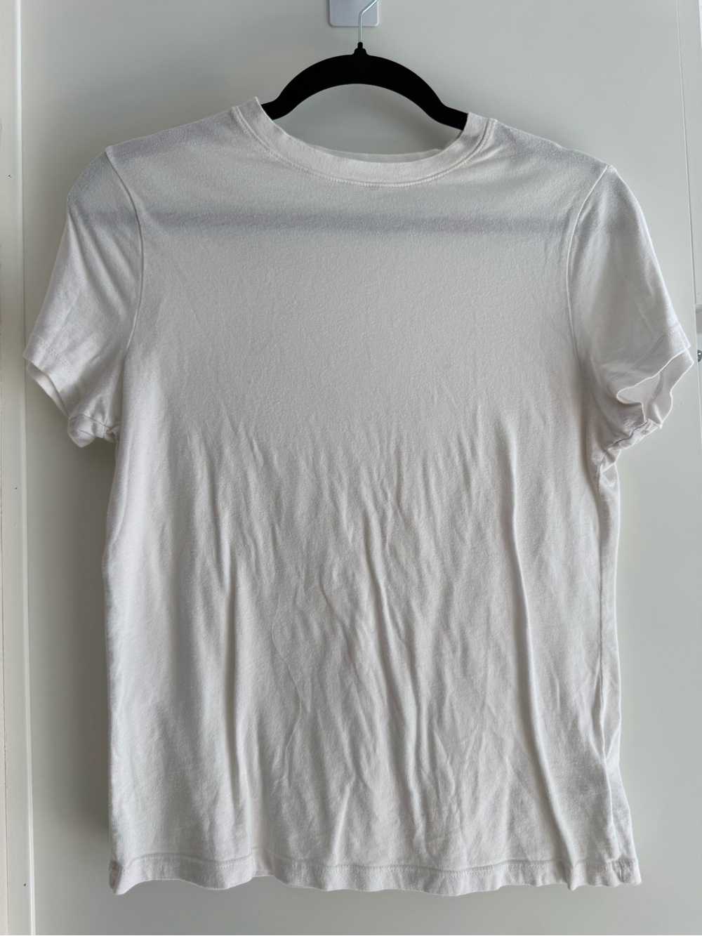 A New Day White Short Sleeve Tee Crewneck Size S